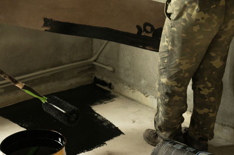 Finished Basement with Waterproofing